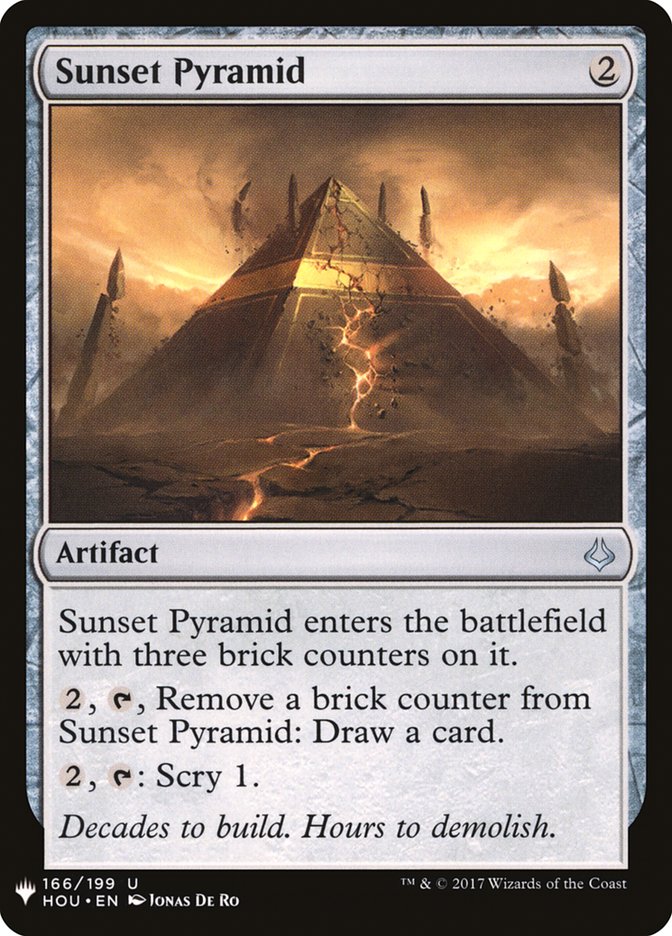 Sunset Pyramid [Mystery Booster] | Fandemonia Ltd