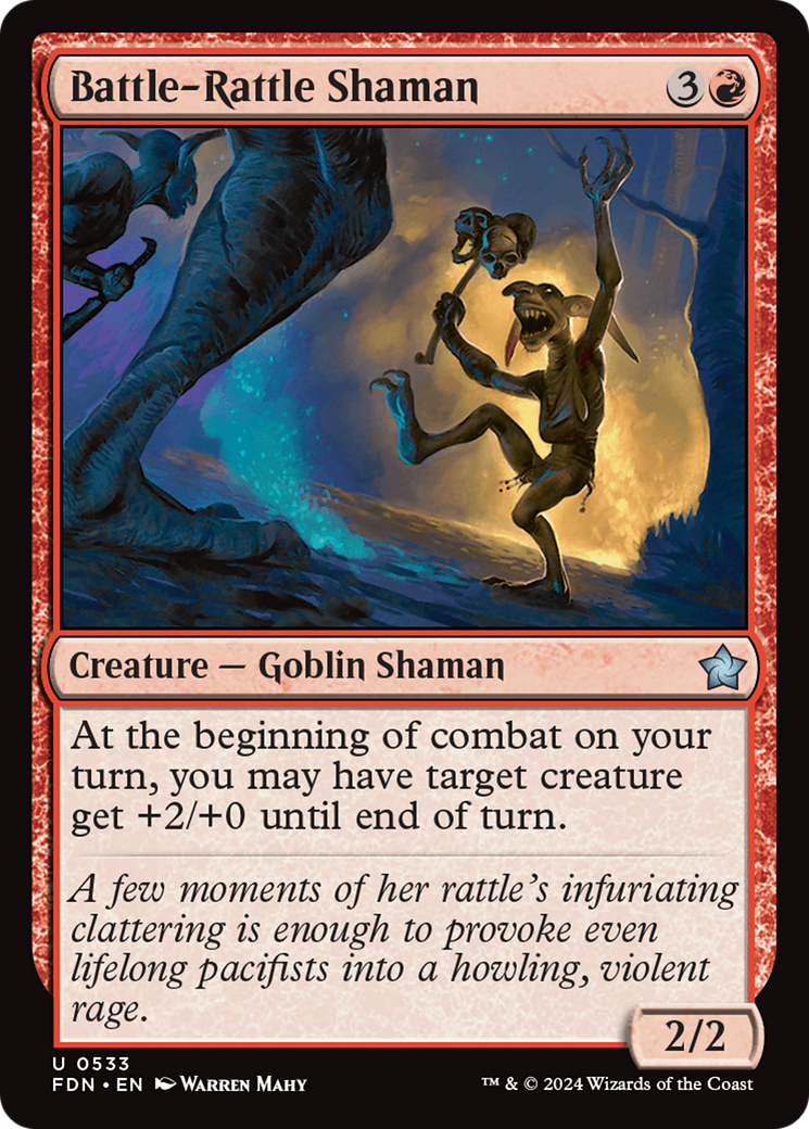 Battle-Rattle Shaman [Foundations] | Fandemonia Ltd