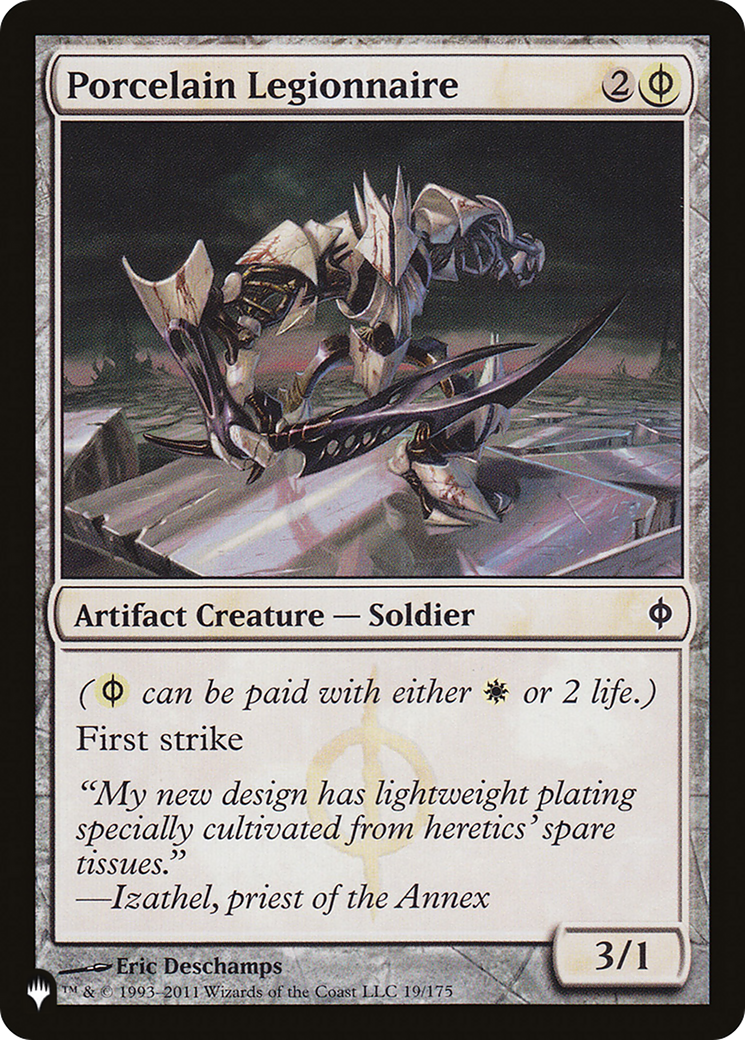 Porcelain Legionnaire [The List] | Fandemonia Ltd