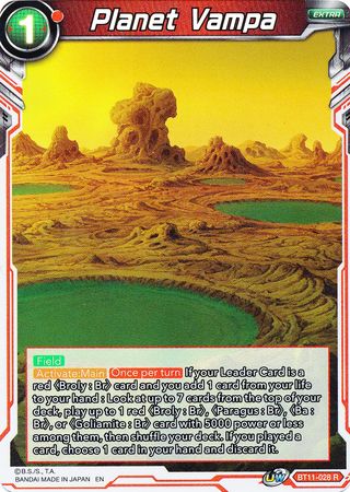 Planet Vampa (BT11-028) [Vermilion Bloodline 2nd Edition] | Fandemonia Ltd