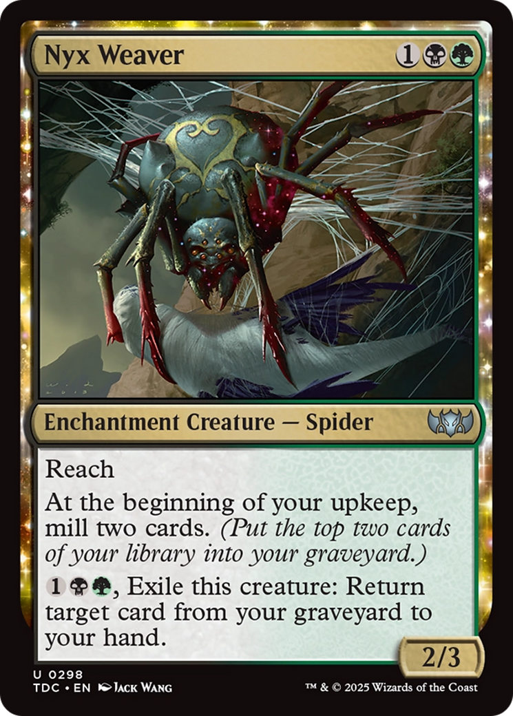 Nyx Weaver [Tarkir: Dragonstorm Commander] | Fandemonia Ltd