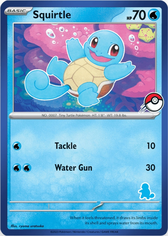 Squirtle (Blue Border) [My First Battle] | Fandemonia Ltd