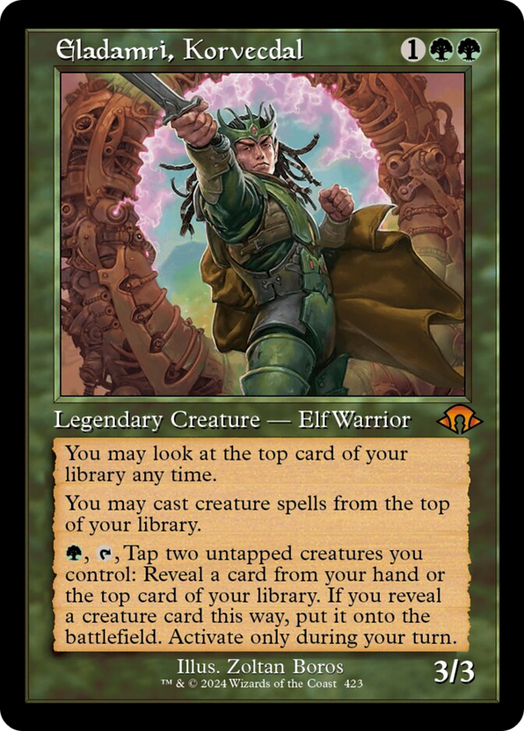 Eladamri, Korvecdal (Retro) [Modern Horizons 3] | Fandemonia Ltd