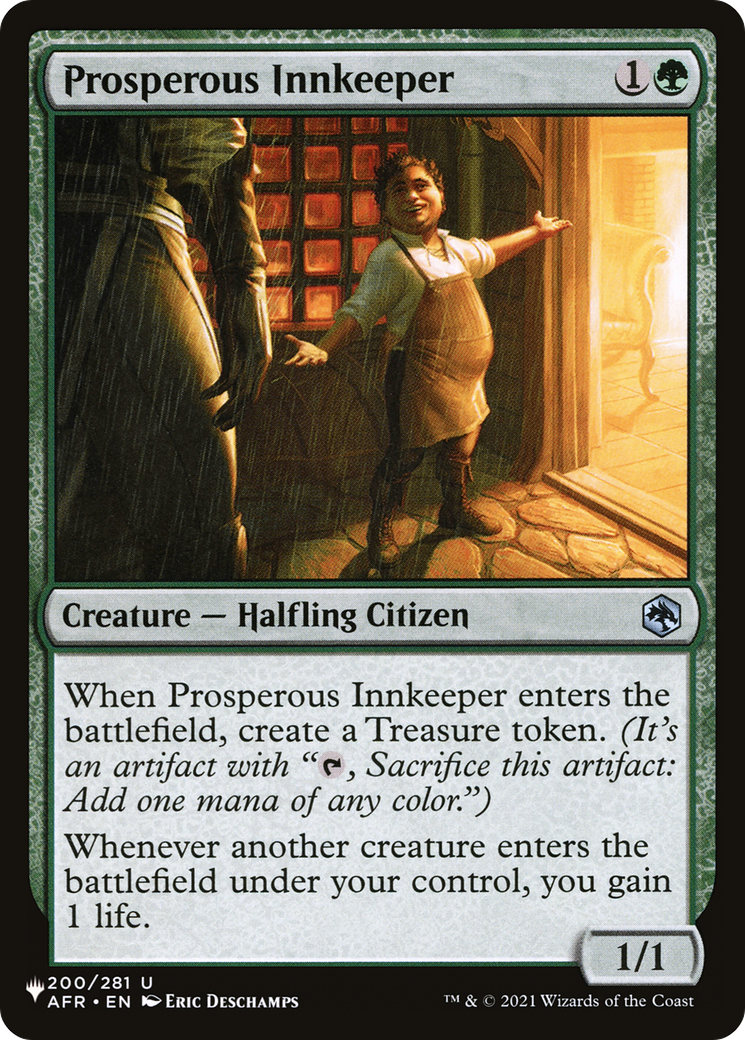 Prosperous Innkeeper [The List] | Fandemonia Ltd