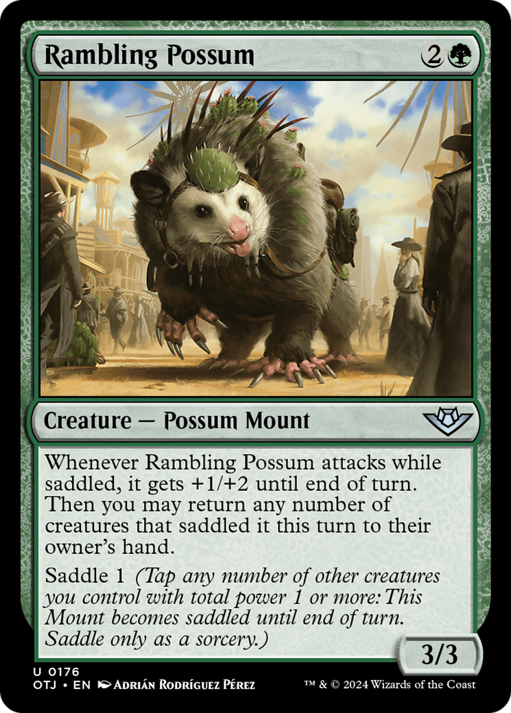 Rambling Possum [Outlaws of Thunder Junction] | Fandemonia Ltd