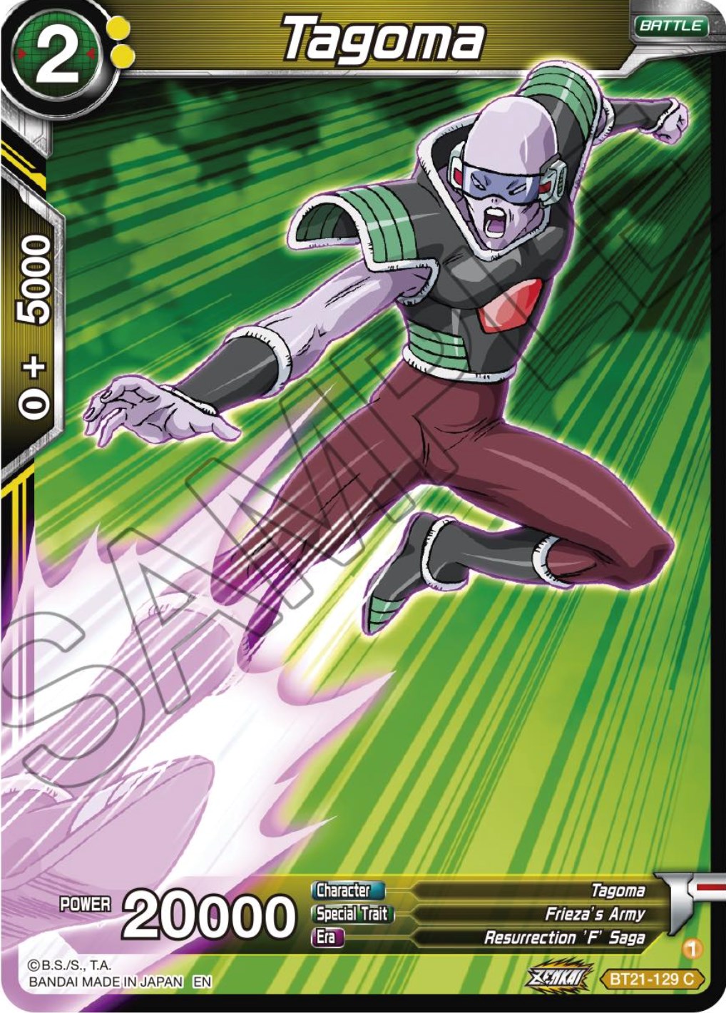 Tagoma (BT21-129) [Wild Resurgence] | Fandemonia Ltd