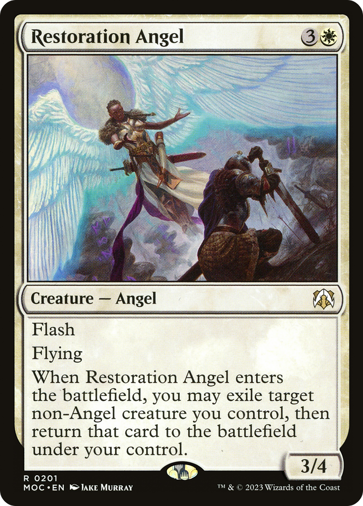 Restoration Angel [March of the Machine Commander] | Fandemonia Ltd