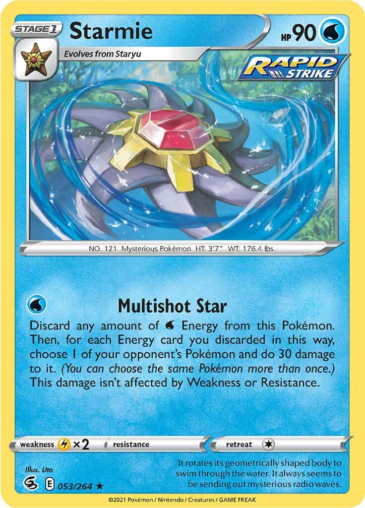 Starmie (053/264) [Sword & Shield: Fusion Strike] | Fandemonia Ltd