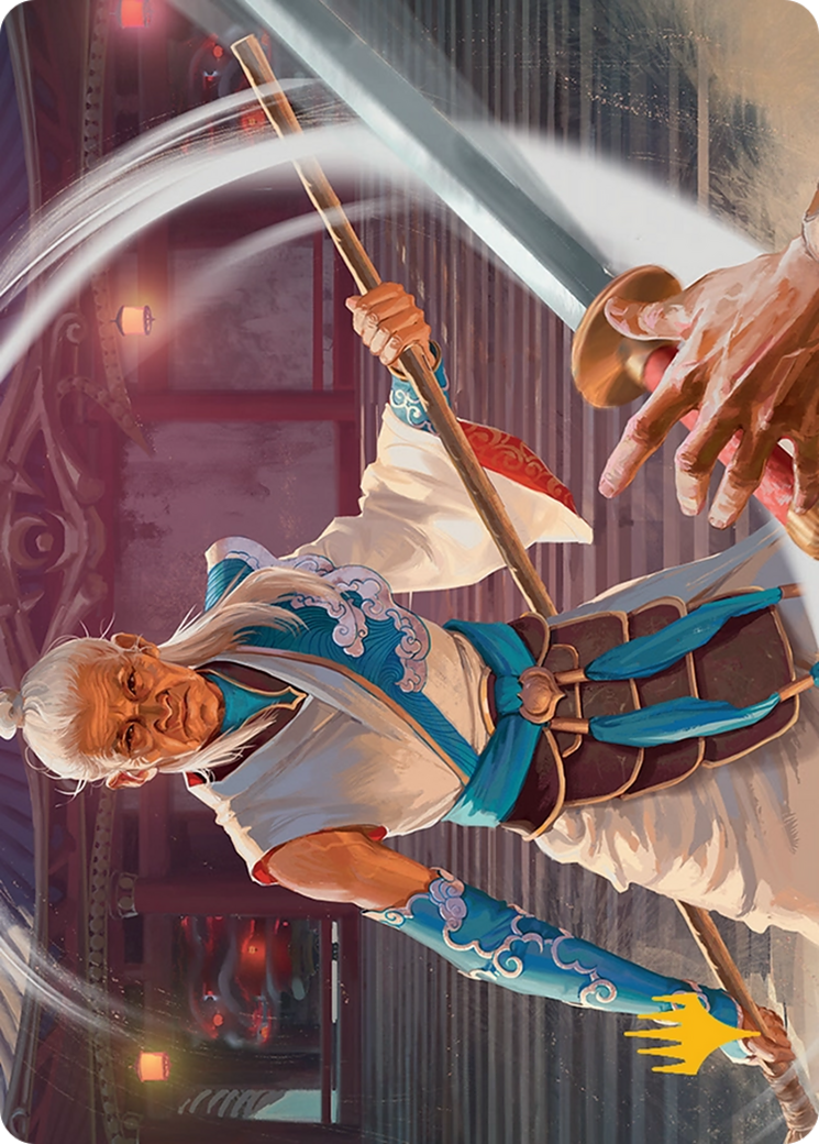 Humbling Elder Art Card (7/54) [Tarkir: Dragonstorm Art Series] | Fandemonia Ltd