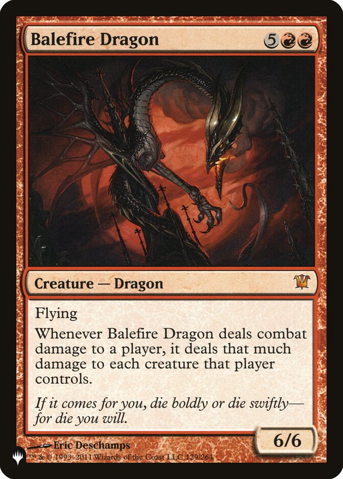 Balefire Dragon [The List] | Fandemonia Ltd