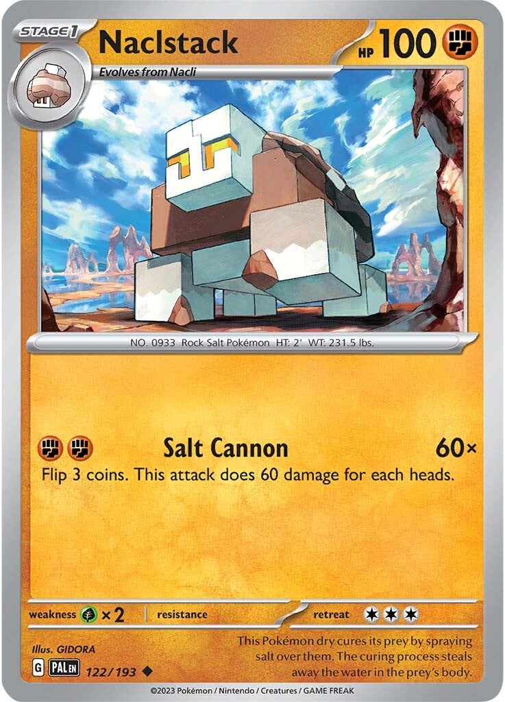 Naclstack (122/193) [Scarlet & Violet: Paldea Evolved] | Fandemonia Ltd