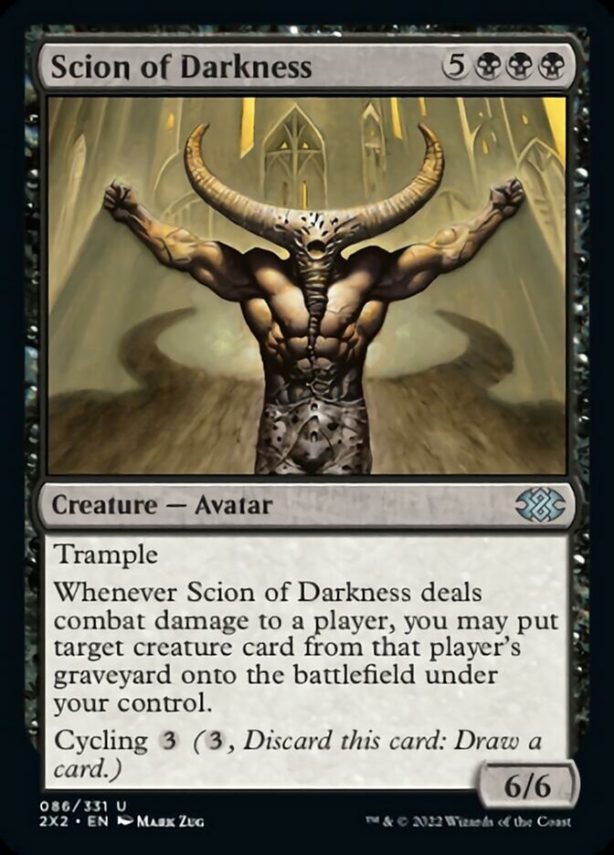 Scion of Darkness [Double Masters 2022] | Fandemonia Ltd