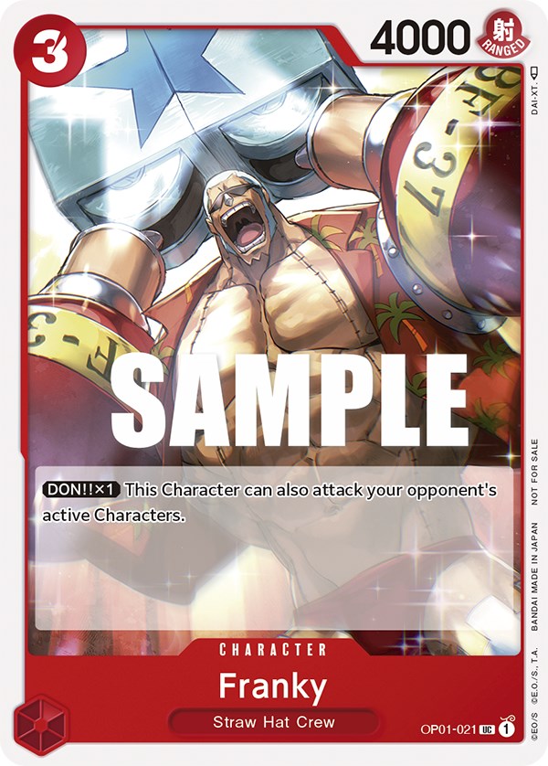 Franky (Tournament Pack Vol. 2) [One Piece Promotion Cards] | Fandemonia Ltd