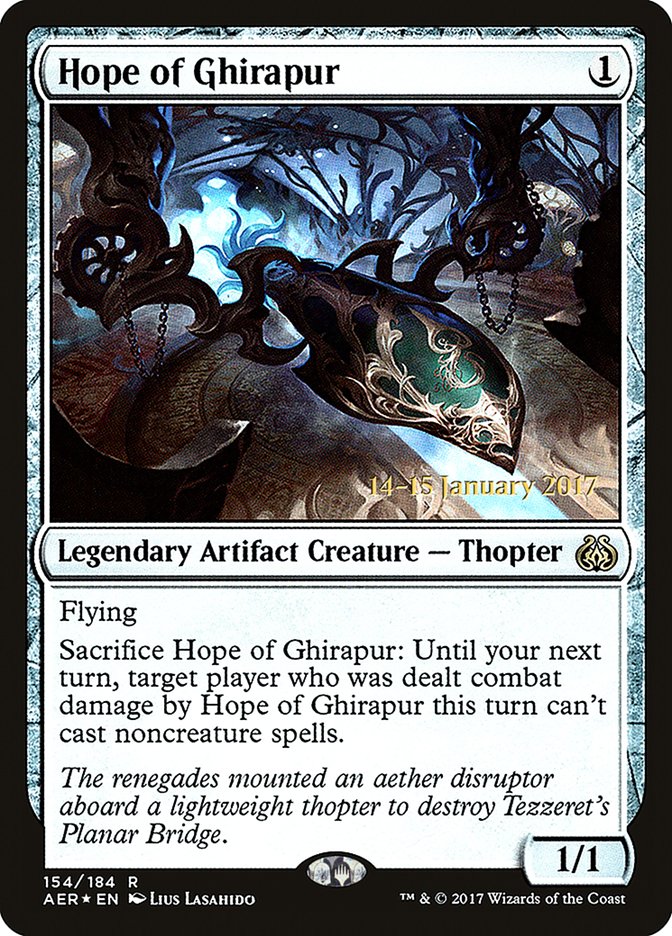 Hope of Ghirapur [Aether Revolt Prerelease Promos] | Fandemonia Ltd