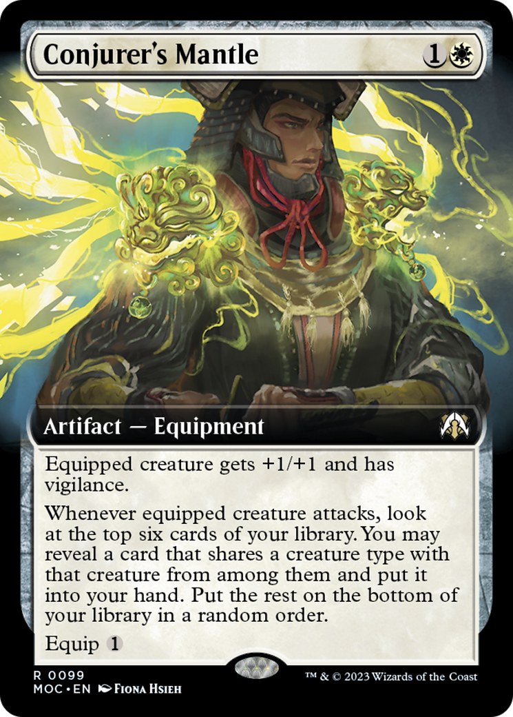 Conjurer's Mantle (Extended Art) [March of the Machine Commander] | Fandemonia Ltd