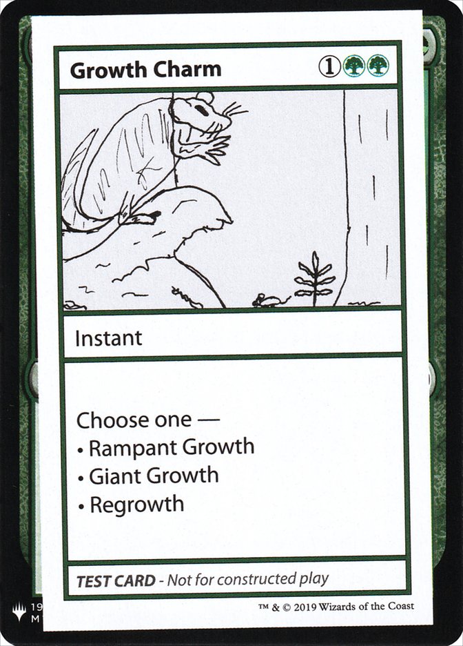 Growth Charm [Mystery Booster Playtest Cards] | Fandemonia Ltd