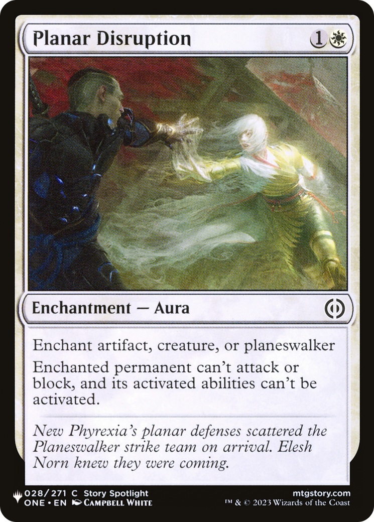 Planar Disruption [The List] | Fandemonia Ltd