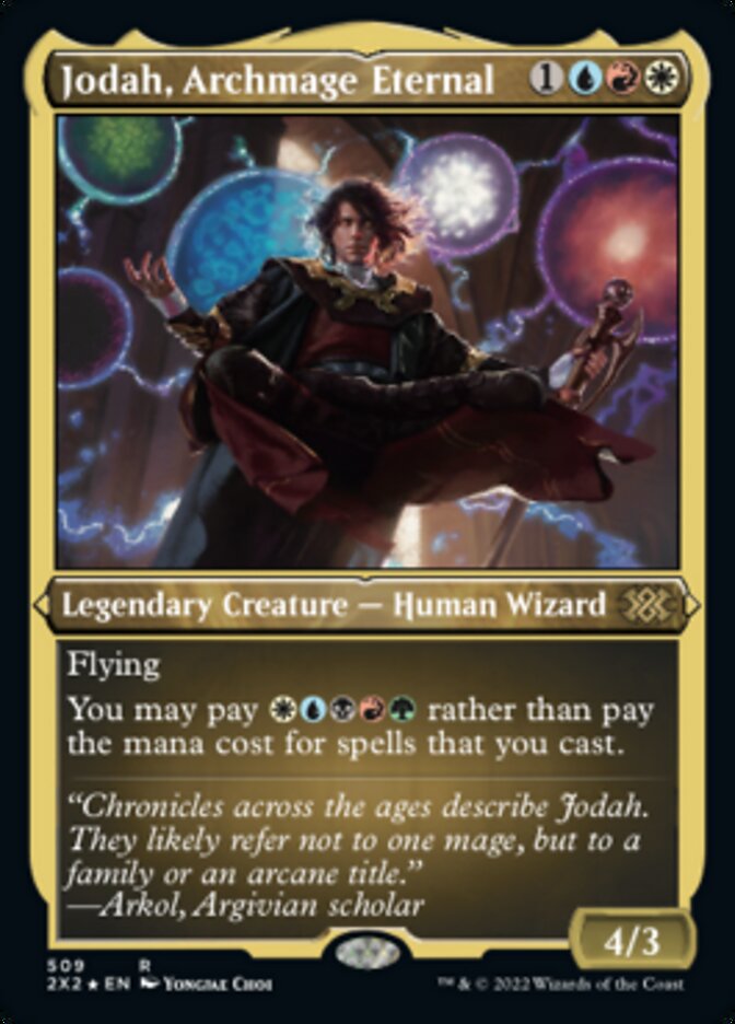 Jodah, Archmage Eternal (Foil Etched) [Double Masters 2022] | Fandemonia Ltd