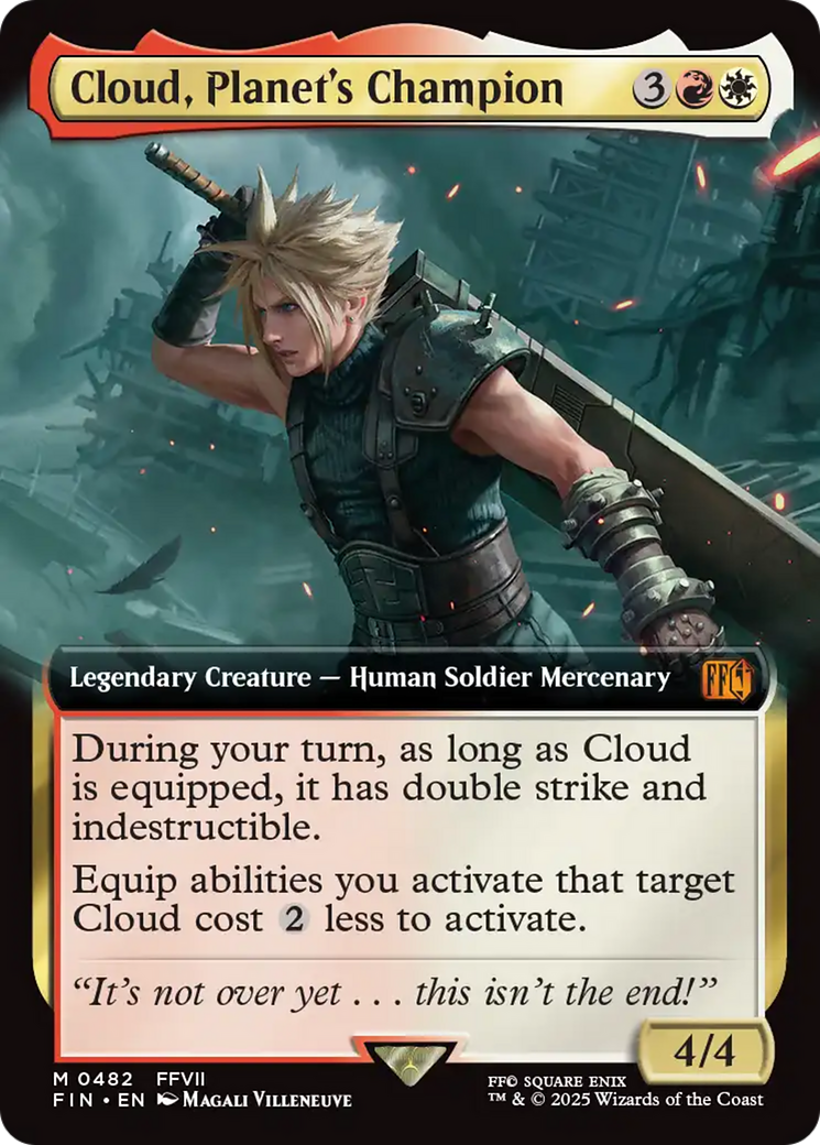 Cloud, Planet's Champion (Extended Art) [FINAL FANTASY] | Fandemonia Ltd