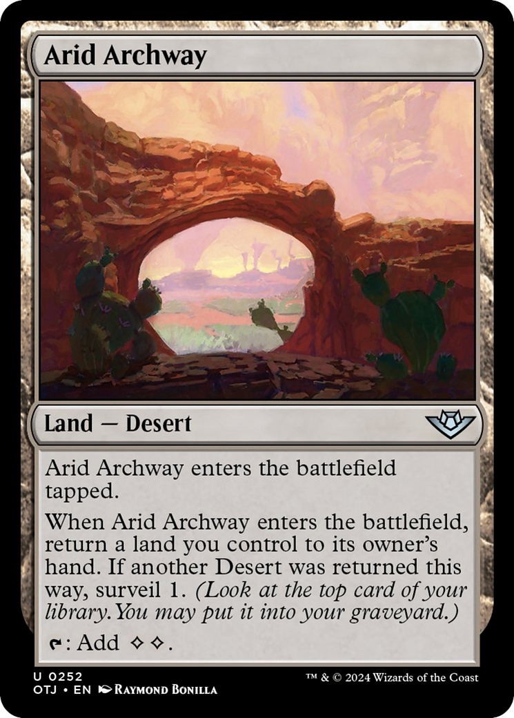 Arid Archway [Outlaws of Thunder Junction] | Fandemonia Ltd