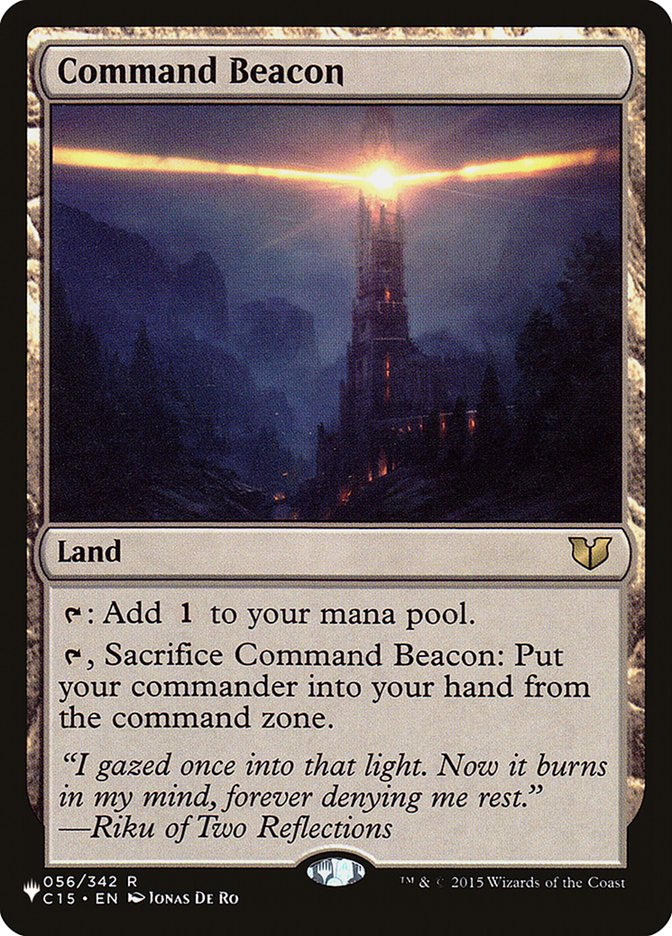 Command Beacon [The List] | Fandemonia Ltd