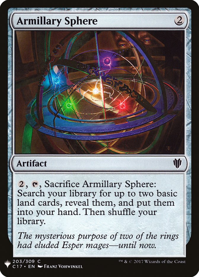 Armillary Sphere [Mystery Booster] | Fandemonia Ltd