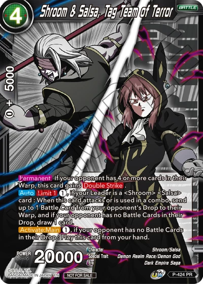 Shroom & Salsa, Tag Team of Terror (Championship Pack 2022 Vol.2) (P-424) [Promotion Cards] | Fandemonia Ltd