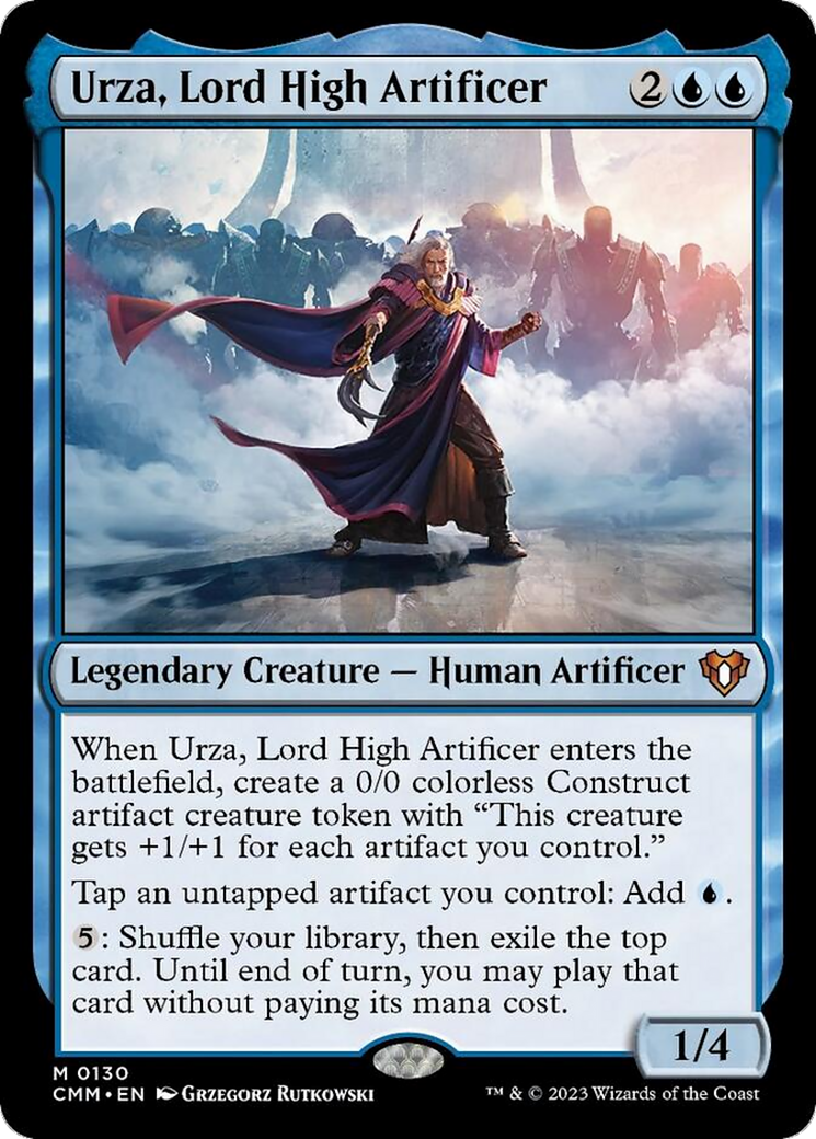 Urza, Lord High Artificer [Commander Masters] | Fandemonia Ltd