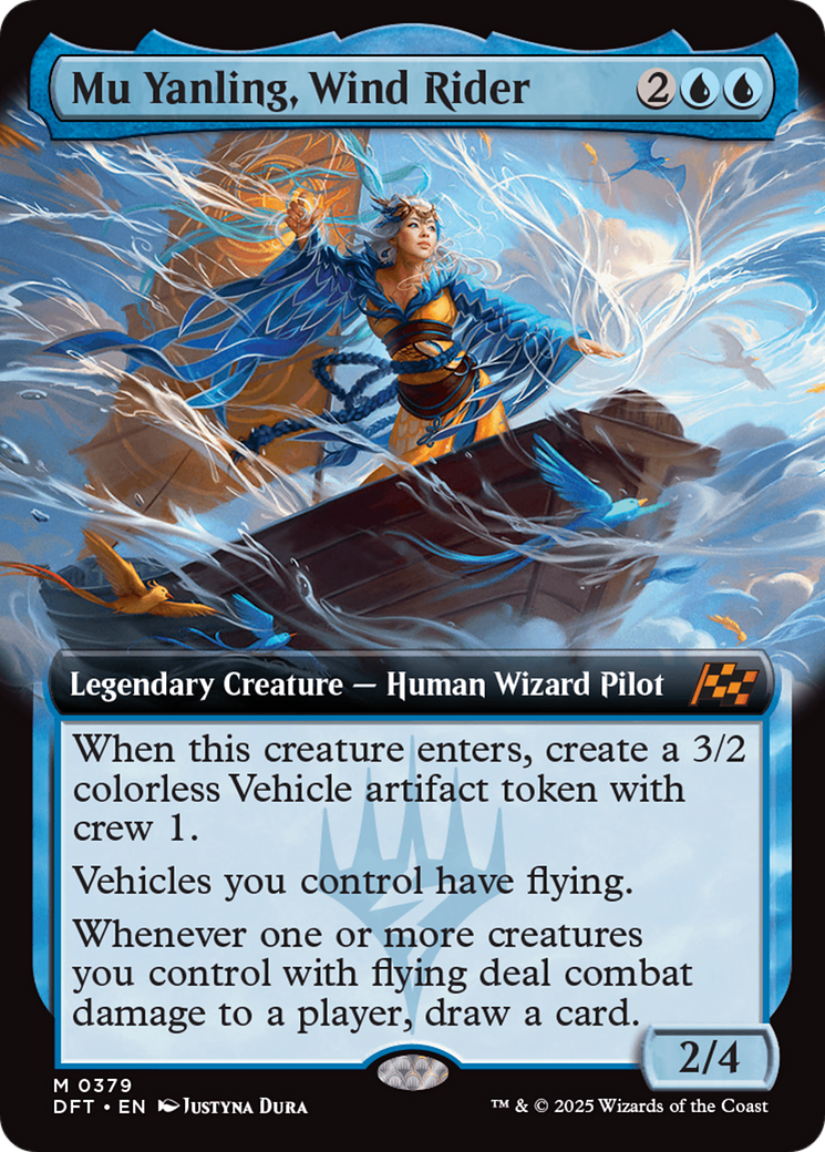 Mu Yanling, Wind Rider (Extended Art) [Aetherdrift] | Fandemonia Ltd