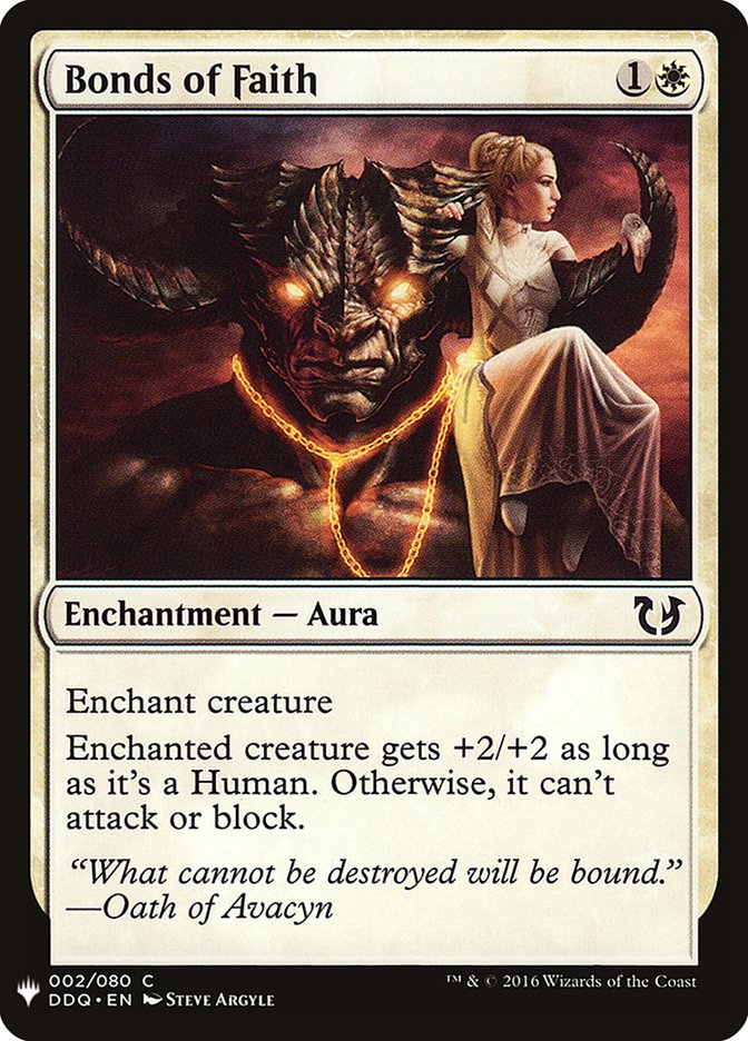 Bonds of Faith [Mystery Booster] | Fandemonia Ltd