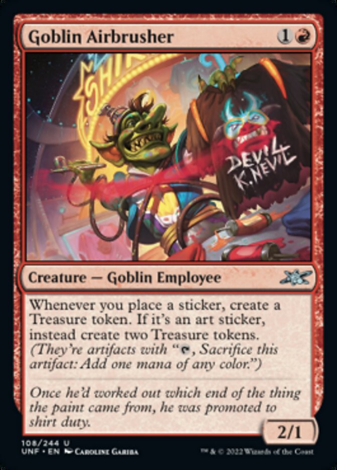 Goblin Airbrusher [Unfinity] | Fandemonia Ltd