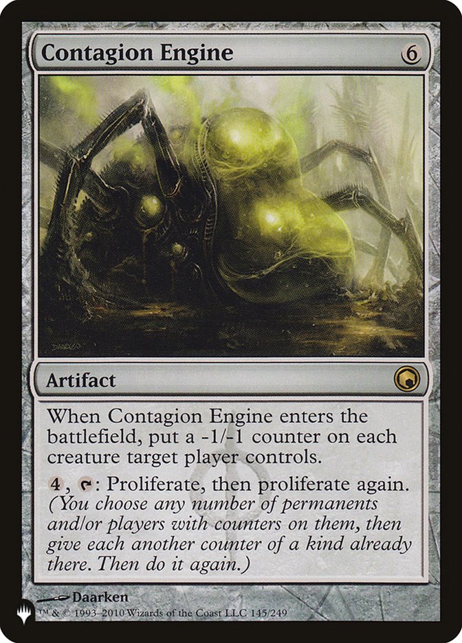 Contagion Engine [The List] | Fandemonia Ltd