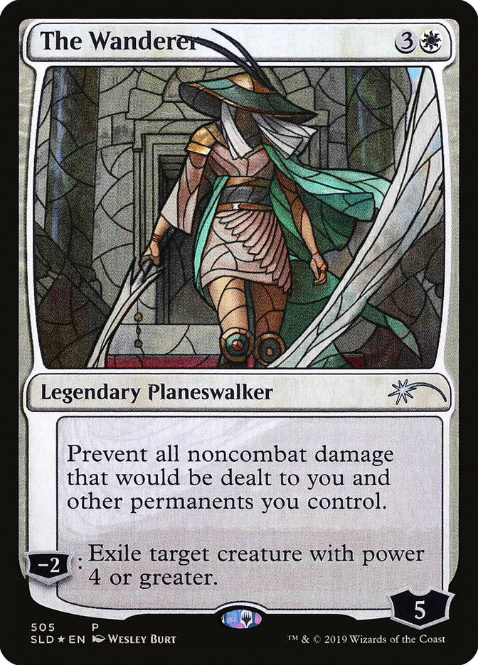 The Wanderer (Stained Glass) [Secret Lair Drop Promos] | Fandemonia Ltd