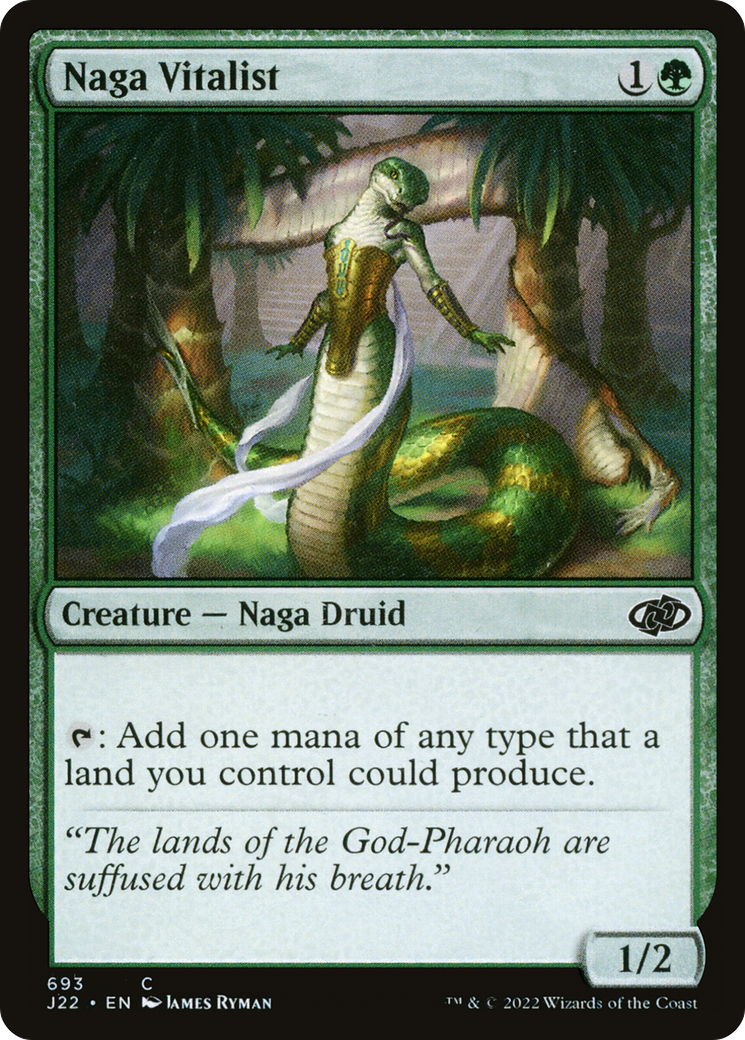 Naga Vitalist [Jumpstart 2022] | Fandemonia Ltd