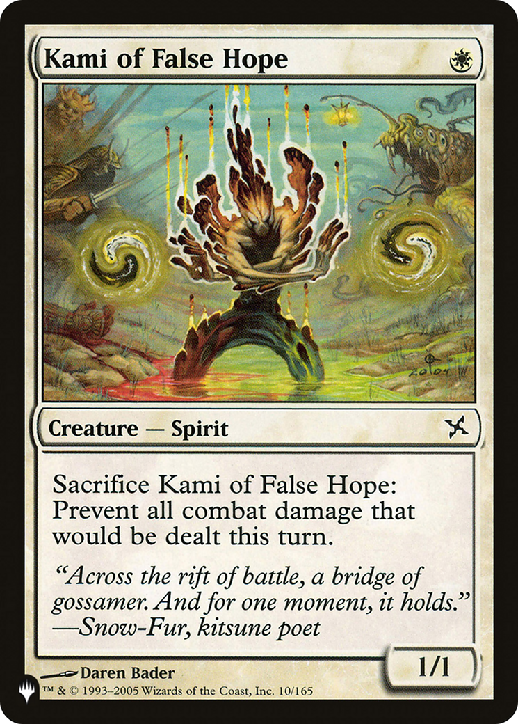 Kami of False Hope [The List] | Fandemonia Ltd