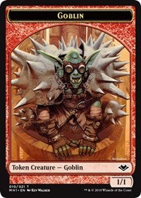 Goblin (010) // Bear (011) Double-Sided Token [Modern Horizons Tokens] | Fandemonia Ltd