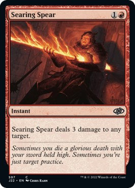 Searing Spear [Jumpstart 2022] | Fandemonia Ltd