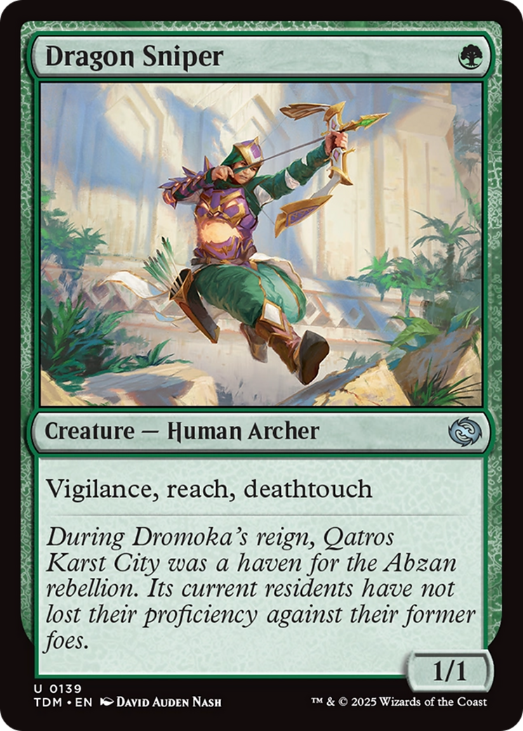 Dragon Sniper [Tarkir: Dragonstorm] | Fandemonia Ltd