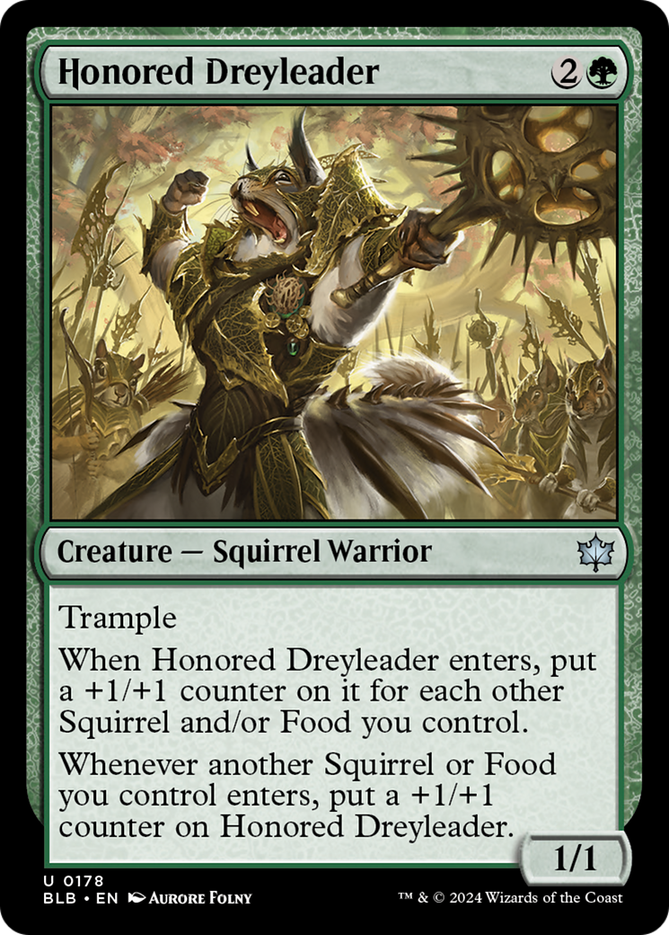 Honored Dreyleader [Bloomburrow] | Fandemonia Ltd