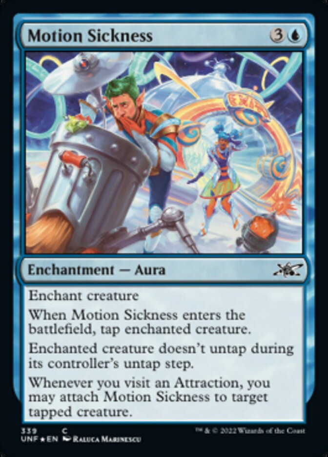 Motion Sickness (Galaxy Foil) [Unfinity] | Fandemonia Ltd