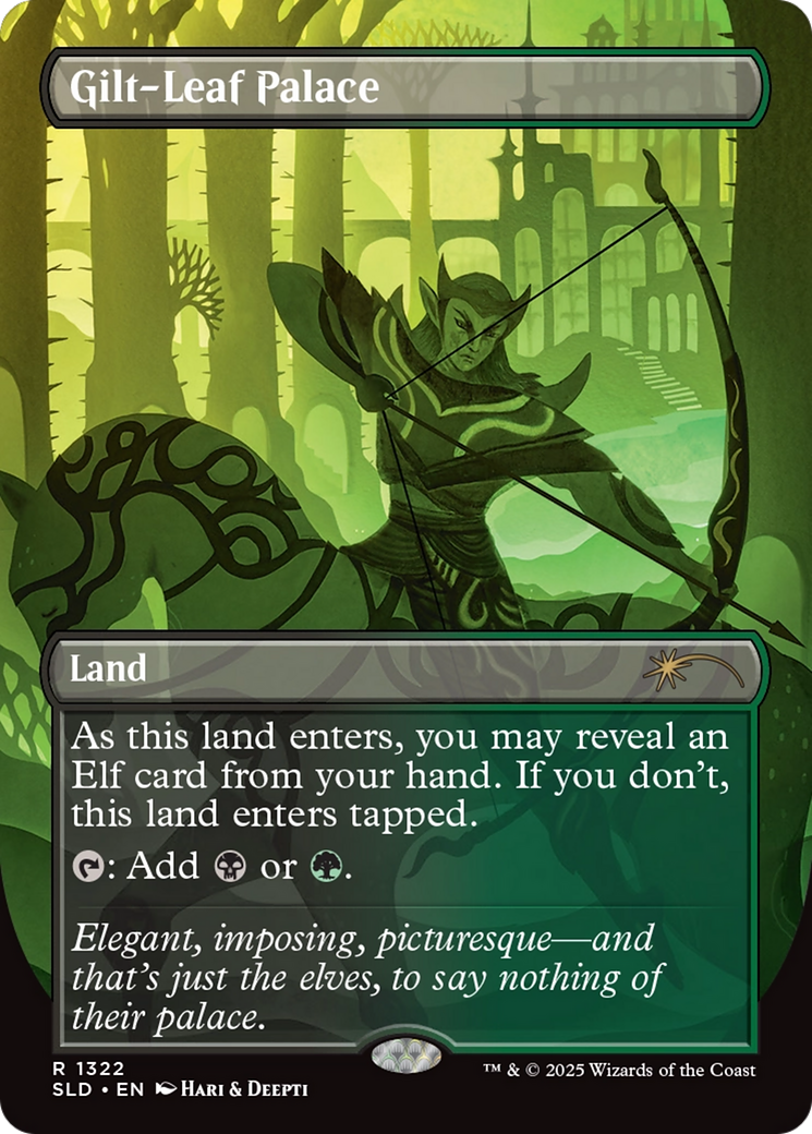 Gilt-Leaf Palace (Rainbow Foil) [Secret Lair Drop Series] | Fandemonia Ltd