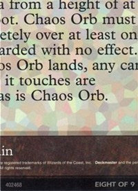 Chaos Orb (8 of 9) (Ultra PRO Puzzle Quest) [Media Promos] | Fandemonia Ltd