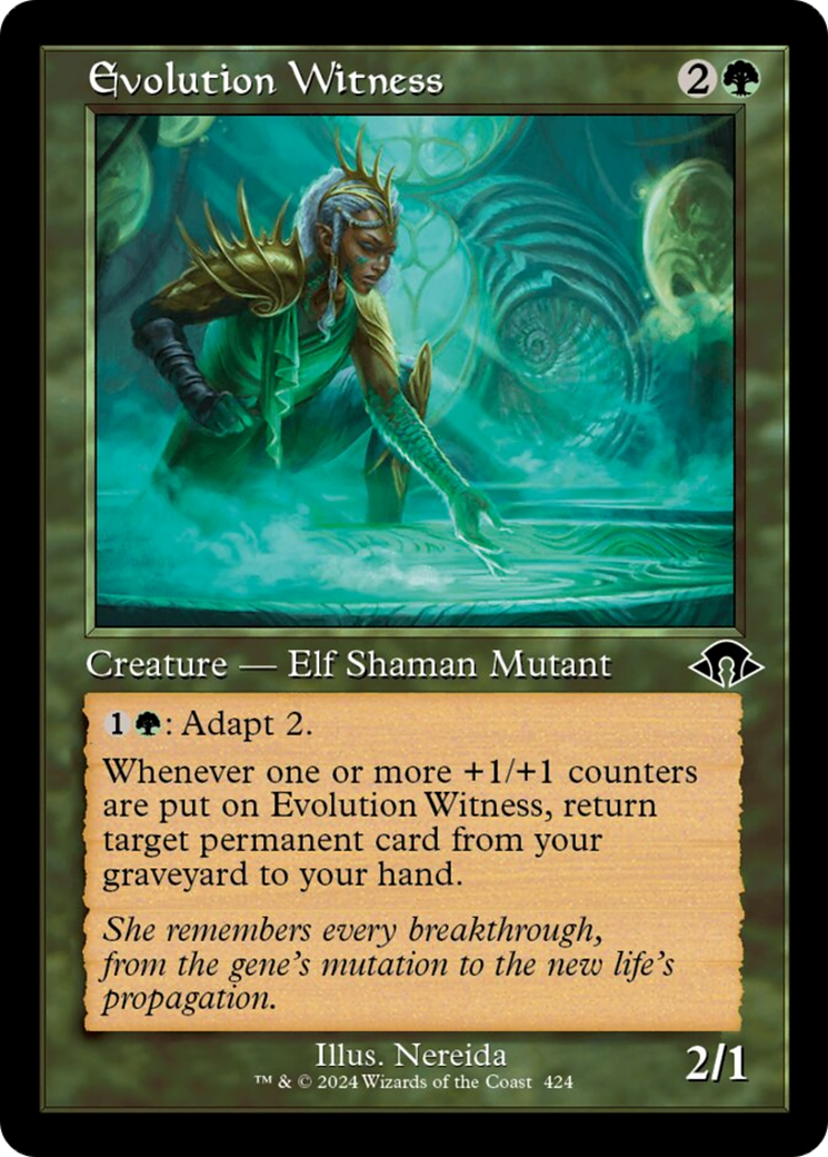 Evolution Witness (Retro) [Modern Horizons 3] | Fandemonia Ltd