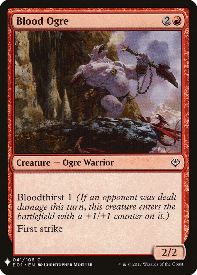 Blood Ogre [Mystery Booster] | Fandemonia Ltd