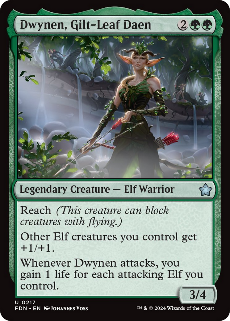 Dwynen, Gilt-Leaf Daen [Foundations] | Fandemonia Ltd