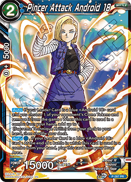 Pincer Attack Android 18 (P-297) [Tournament Promotion Cards] | Fandemonia Ltd