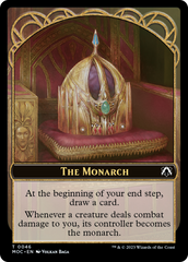 The Monarch // Shapeshifter Double-Sided Token [March of the Machine Commander Tokens] | Fandemonia Ltd