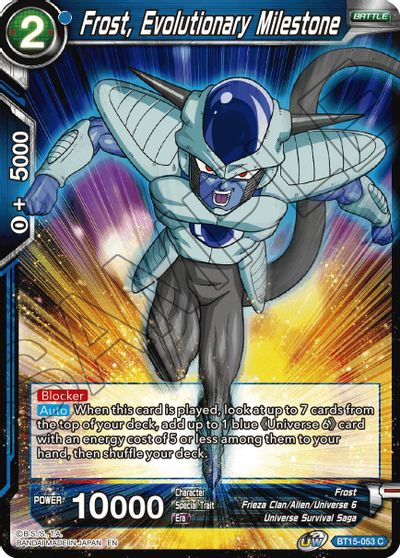 Frost, Evolutionary Milestone (BT15-053) [Saiyan Showdown] | Fandemonia Ltd