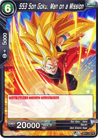 SS3 Son Goku, Man on a Mission (BT11-127) [Vermilion Bloodline] | Fandemonia Ltd