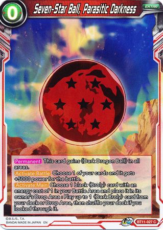 Seven-Star Ball, Parasitic Darkness (BT11-027) [Vermilion Bloodline 2nd Edition] | Fandemonia Ltd